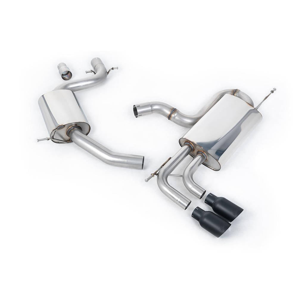 MILLTEK SSXVW331 кат-бек Twin 80mm GT80 для VW Golf MK6 GT 1.4 TSI 160PS Photo-0 