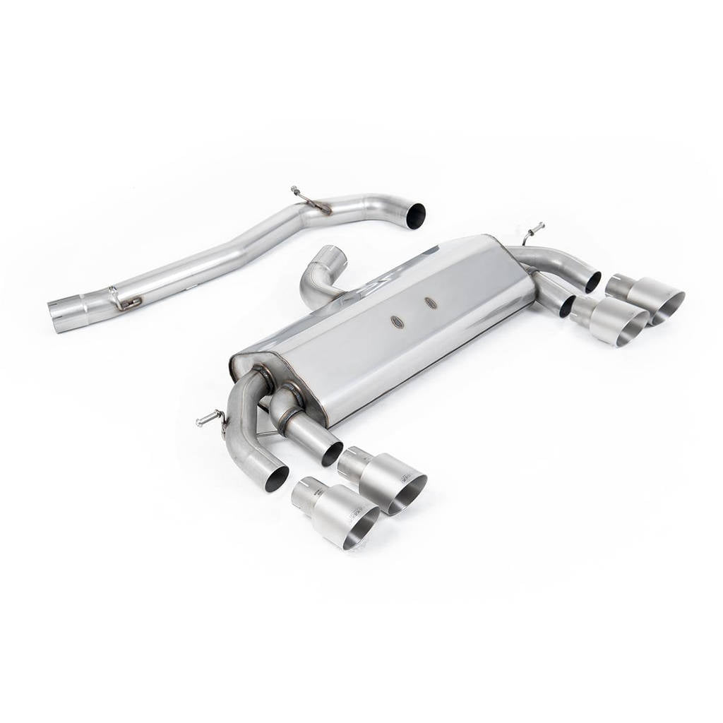 MILLTEK SSXVW409 Кат-Бек Quad 100mm GT100 для VW Golf MK7 R 2.0 TSI 300PS Photo-0 