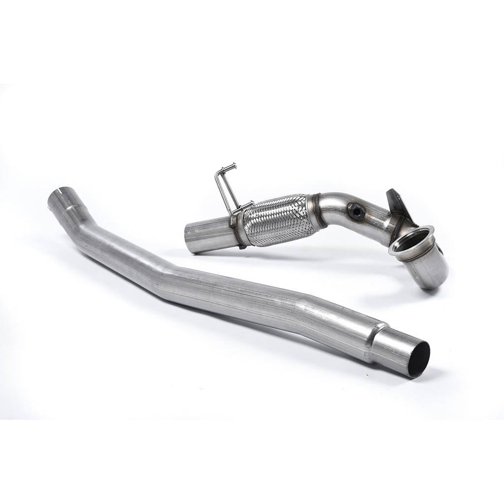 MILLTEK SSXVW395 Large-bore Downpipe and De-cat для SEAT Leon Cupra 280 290 & 300 2.0 TSI Photo-0 