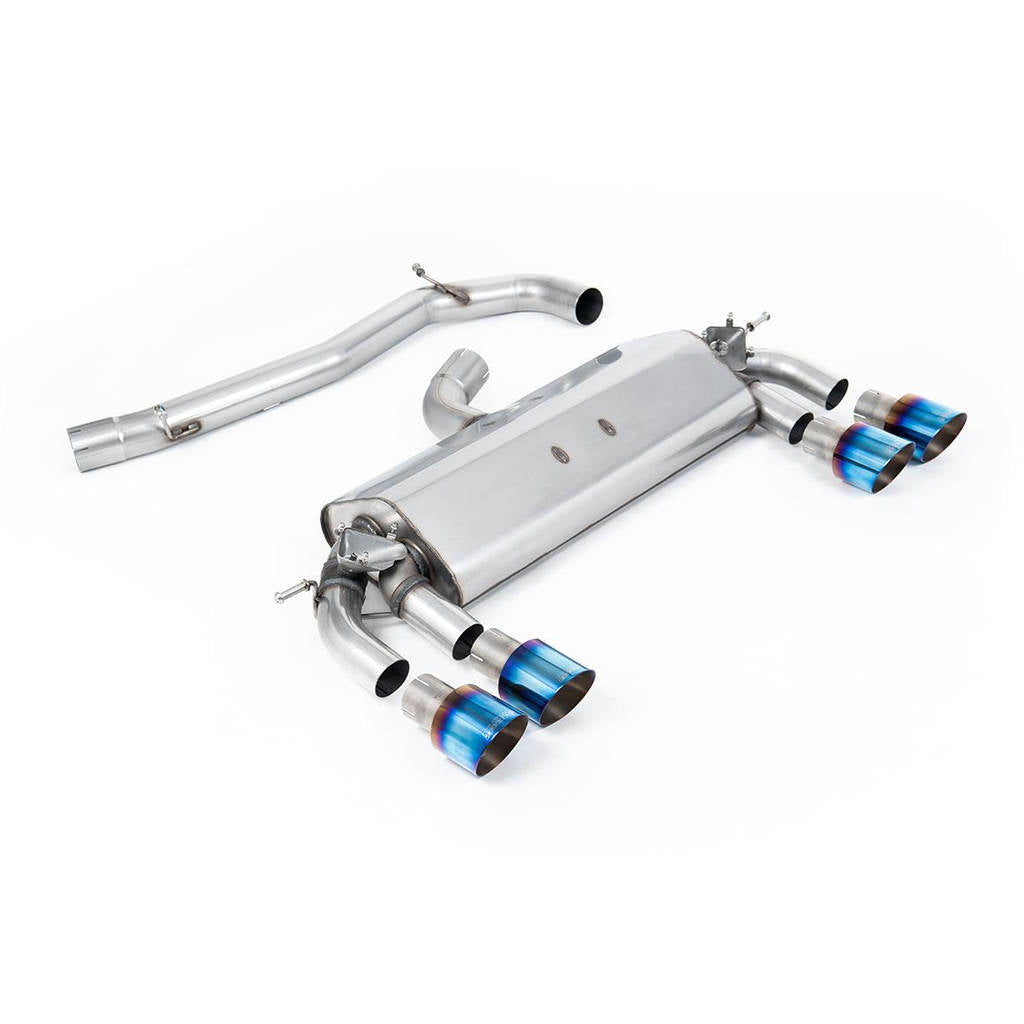 MILLTEK SSXVW406 Кат-Бек Quad 100mm GT100 для VW Golf MK7 R 2.0 TSI 300PS Photo-0 