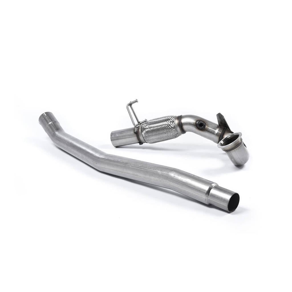 MILLTEK SSXVW348 Large-bore Downpipe and De-cat для AUDI A3 2.0 TFSI quattro Sedan 8V (US-only) Photo-0 