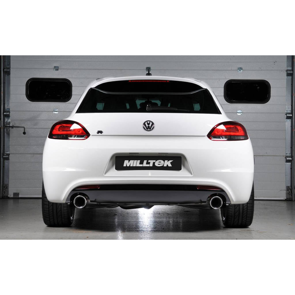 MILLTEK SSXVW141 Кат-бек Dual 100mm GT100 для VW Scirocco R Photo-2 