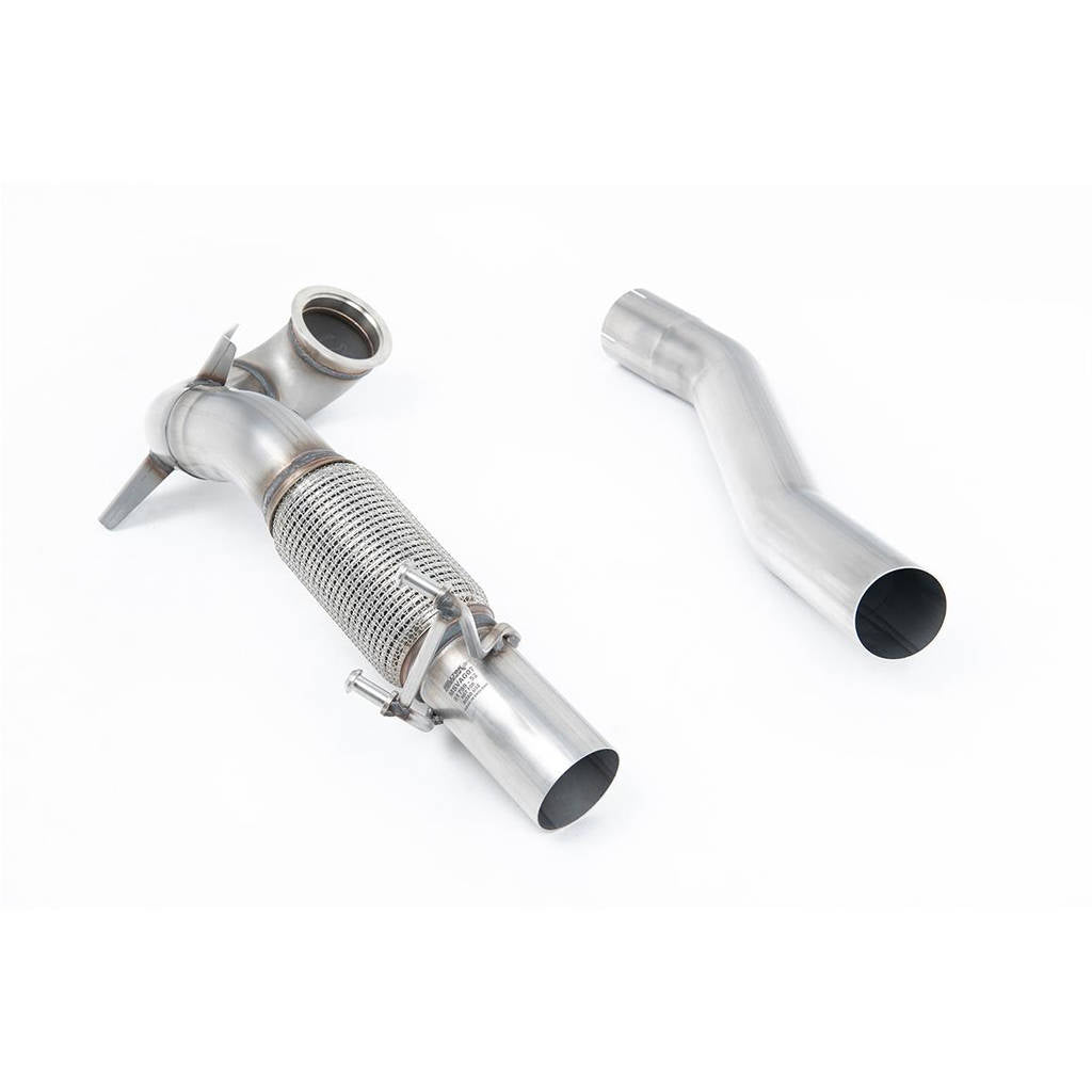 MILLTEK SSXVW262 Large-bore Downpipe and De-cat для SEAT Leon Cupra 280 290 & 300 2.0 TSI Photo-0 