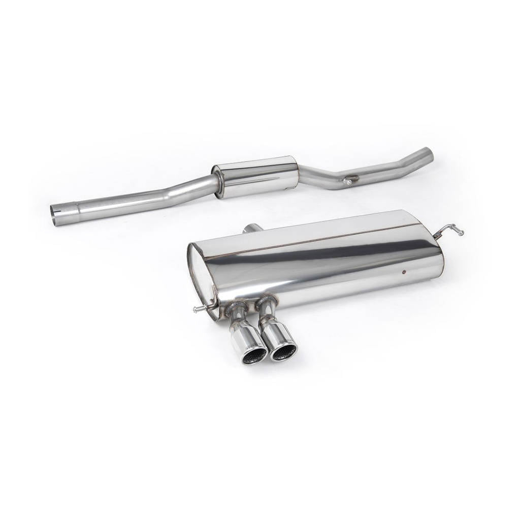 MILLTEK SSXVW076 Кат - Бек Twin 76.2 mm Jet для VW Golf Mk4 4-Motion V6 Photo-0 
