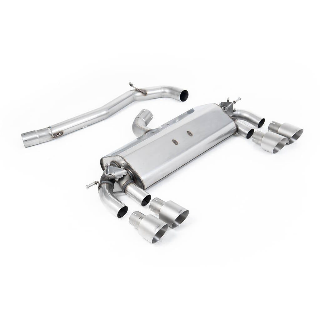 MILLTEK SSXVW405 Кат-Бек Quad 100mm GT100 для VW Golf MK7 R 2.0 TSI 300PS Photo-0 