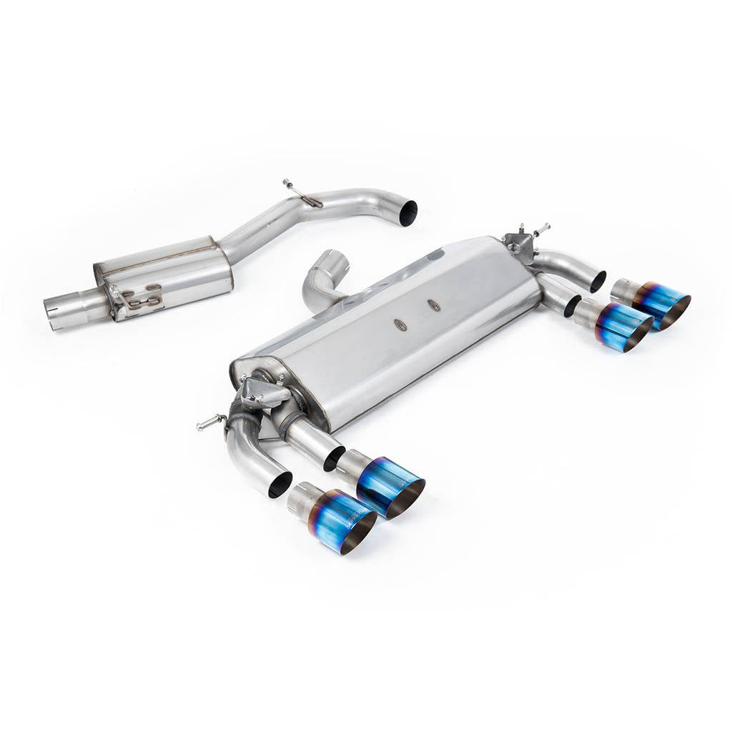 MILLTEK SSXVW402 Кат-Бек Quad 100mm GT100 ECA для VW Golf MK7 R 2.0 TSI 300PS Photo-0 