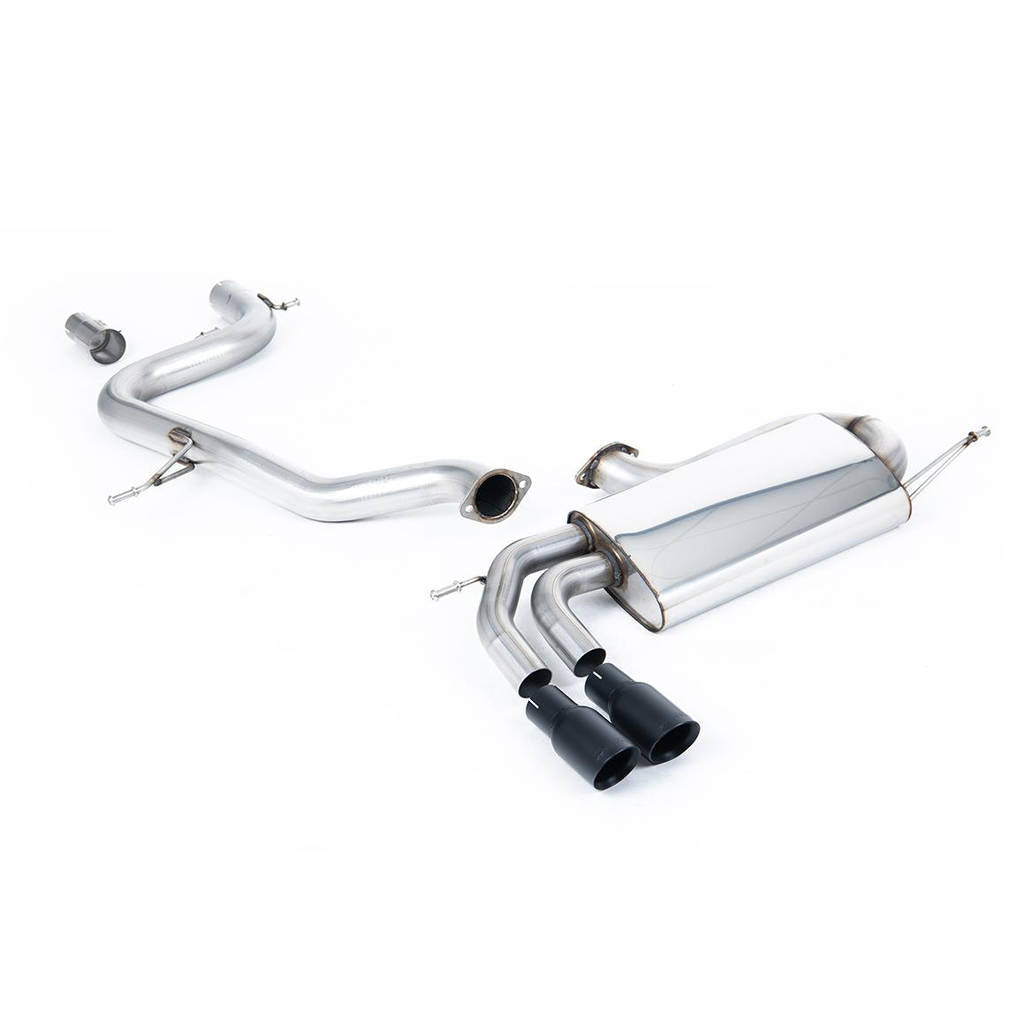 MILLTEK SSXVW282 кат-Бек Twin 80mm GT80 для VW Golf Mk5 GTi 2.0 T FSI Photo-0 