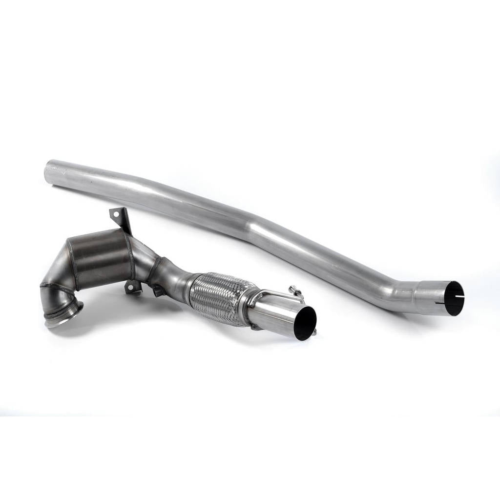 MILLTEK SSXVW283 Large Bore Downpipe and Hi-Flow Sports Cat ECA для SEAT Leon Cupra 280 290 & 300 2. Photo-1 