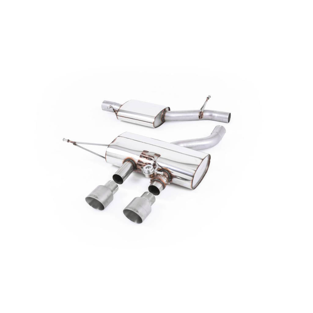 MILLTEK SSXVW164 Кат-бек Dual 100mm GT100 ECA для VW Golf Mk6 R 2.0 TFSI 270PS Photo-0 