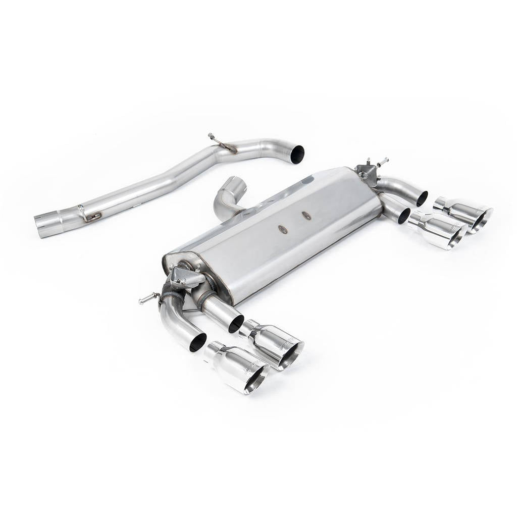 MILLTEK SSXVW403 Кат-Бек Quad 100mm GT100 для VW Golf MK7 R 2.0 TSI 300PS Photo-0 