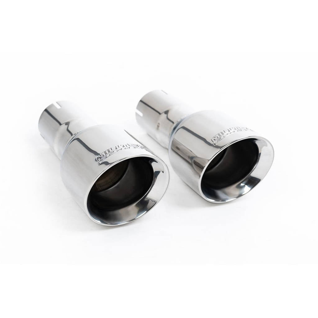 MILLTEK SSXVW159 Вихлопна система Cat-back Dual 100mm для GT100 ECA VW Scirocco R Photo-1 