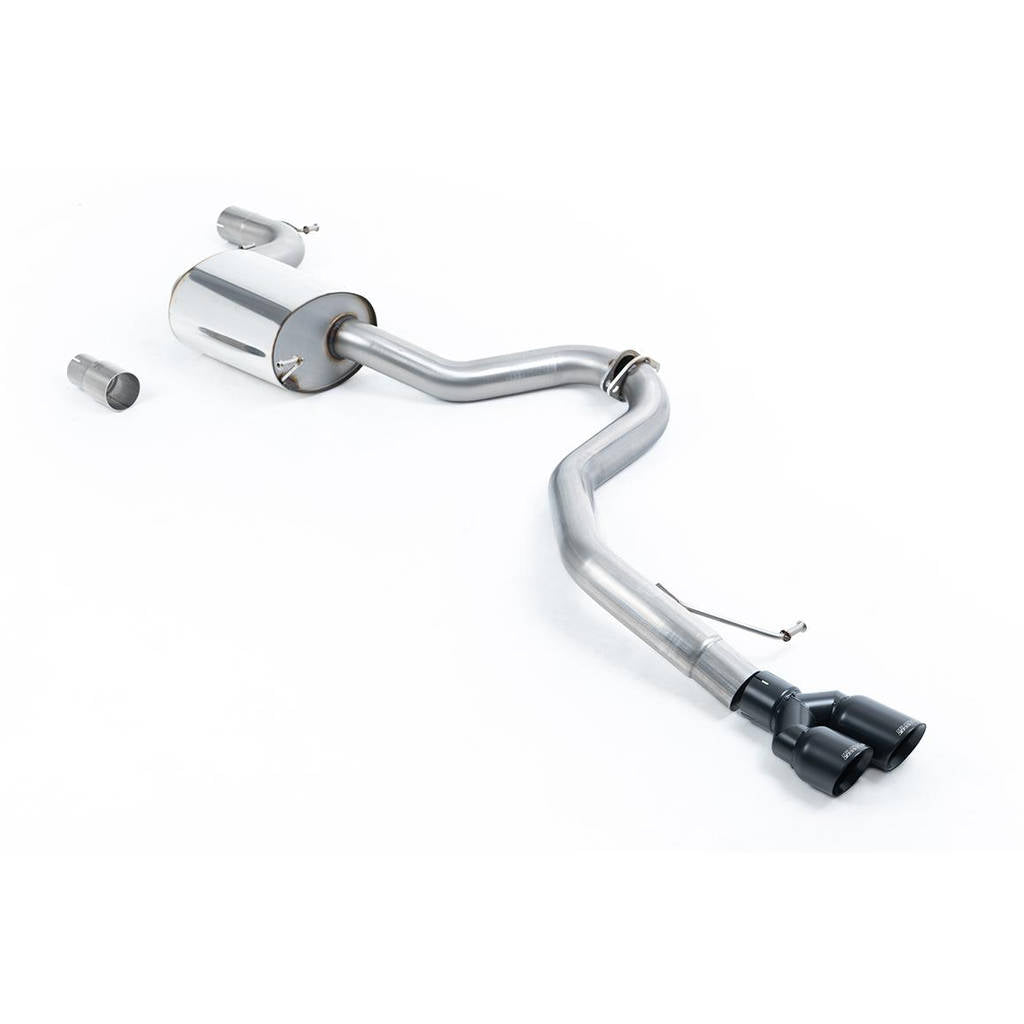 MILLTEK SSXVW316 кат-бек Twin 80mm GT80 для VW Jetta Mk6 GLI 2.0 TSI Photo-0 