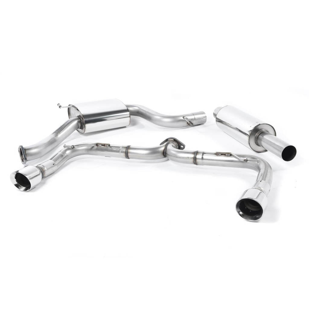 MILLTEK SSXVW230 Cat-back Dual 100mm GT100 для VW Golf MK7 GTi (including GTi Clubsport s mo Photo-0 