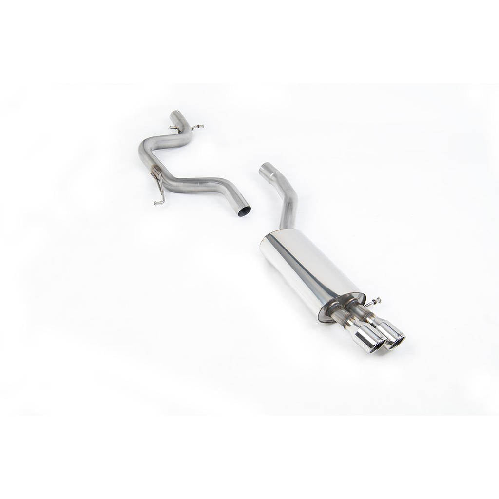 MILLTEK SSXVW161 кат-бек Twin 76.2 mm Jet для VW Jetta Mk5 GLI 2.0 T FSI Photo-0 