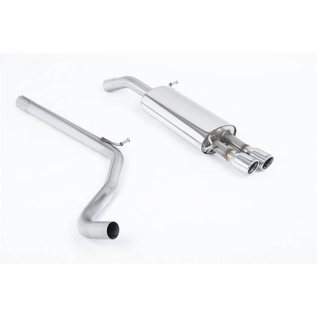 MILLTEK SSXVW108 кат-Бек Twin 76.2 mm Jet для VW Polo GTi 1.8 T Photo-0 