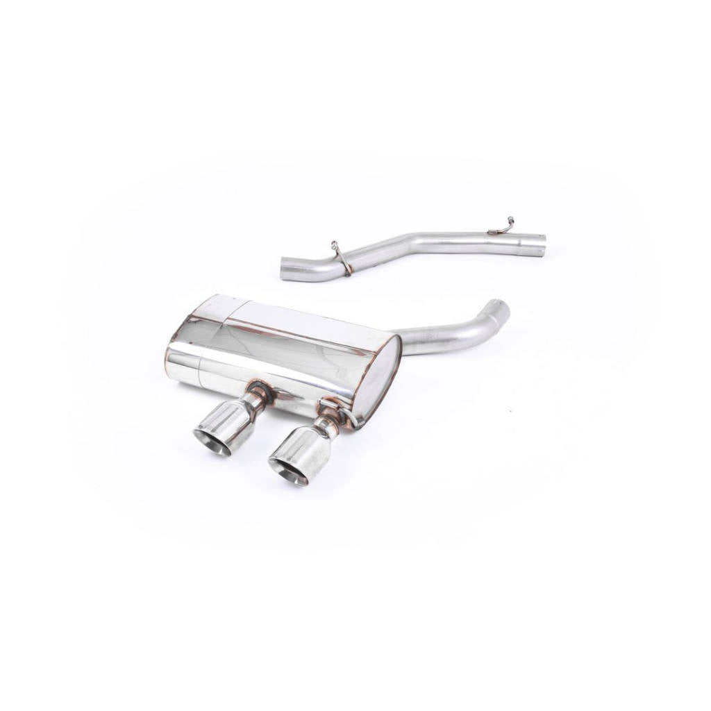 MILLTEK SSXVW133 Вихлопна система Cat-back GT100 для VOLKSWAGEN Golf MK5 R32 3.2 V6 Photo-0 