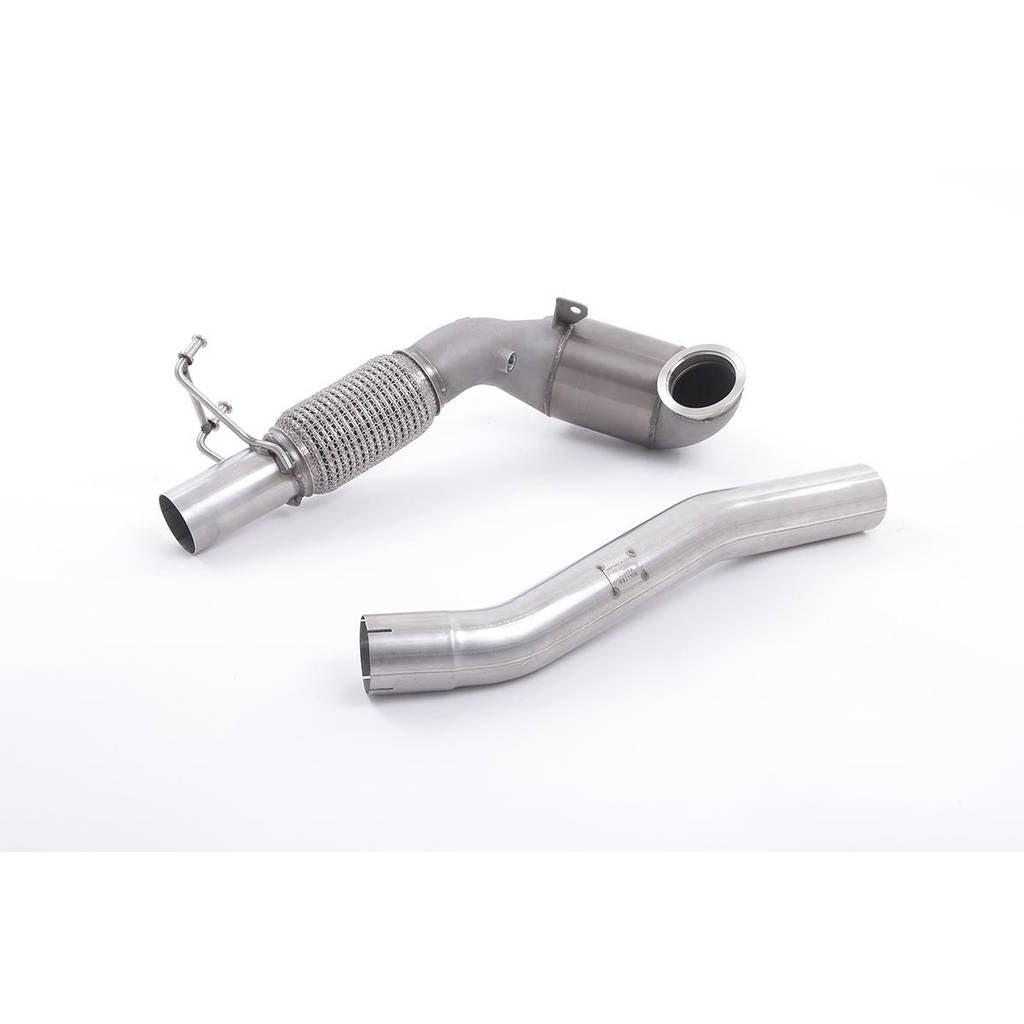 MILLTEK SSXSK24 Cast Downpipe with Race Cat для SEAT Leon ST Cupra 280 & 290 2.0 TSI Photo-0 