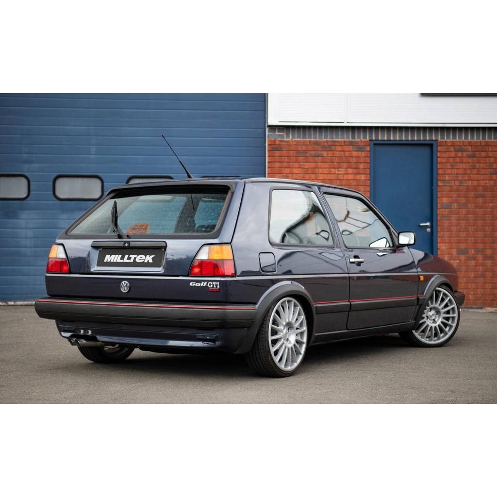 MILLTEK MCXVW204 Full System Polished для VW Golf Mk2 GTi 16V Photo-1 