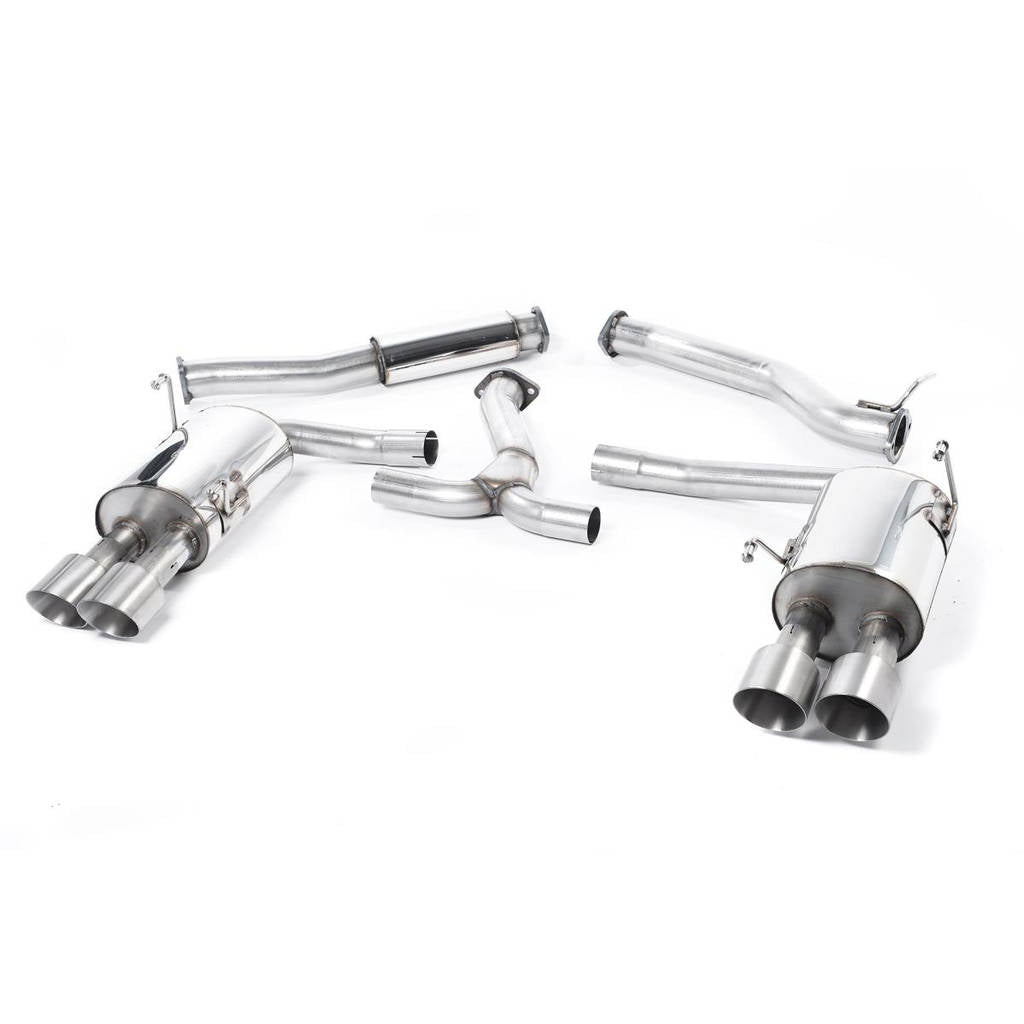 MILLTEK SSXSB045 Кат-бек Quad Titanium GT100 для SUBARU Impreza WRX STi Saloon/Sedan Photo-1 