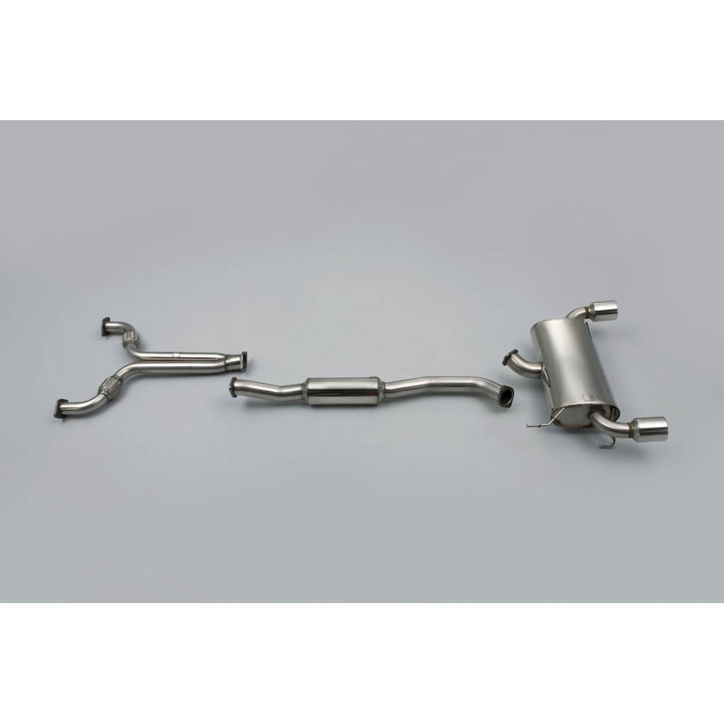 MILLTEK SSXNI001 Кат-бек Dual 100mm Meteor для NISSAN 350Z 3.5 V6 Photo-1 