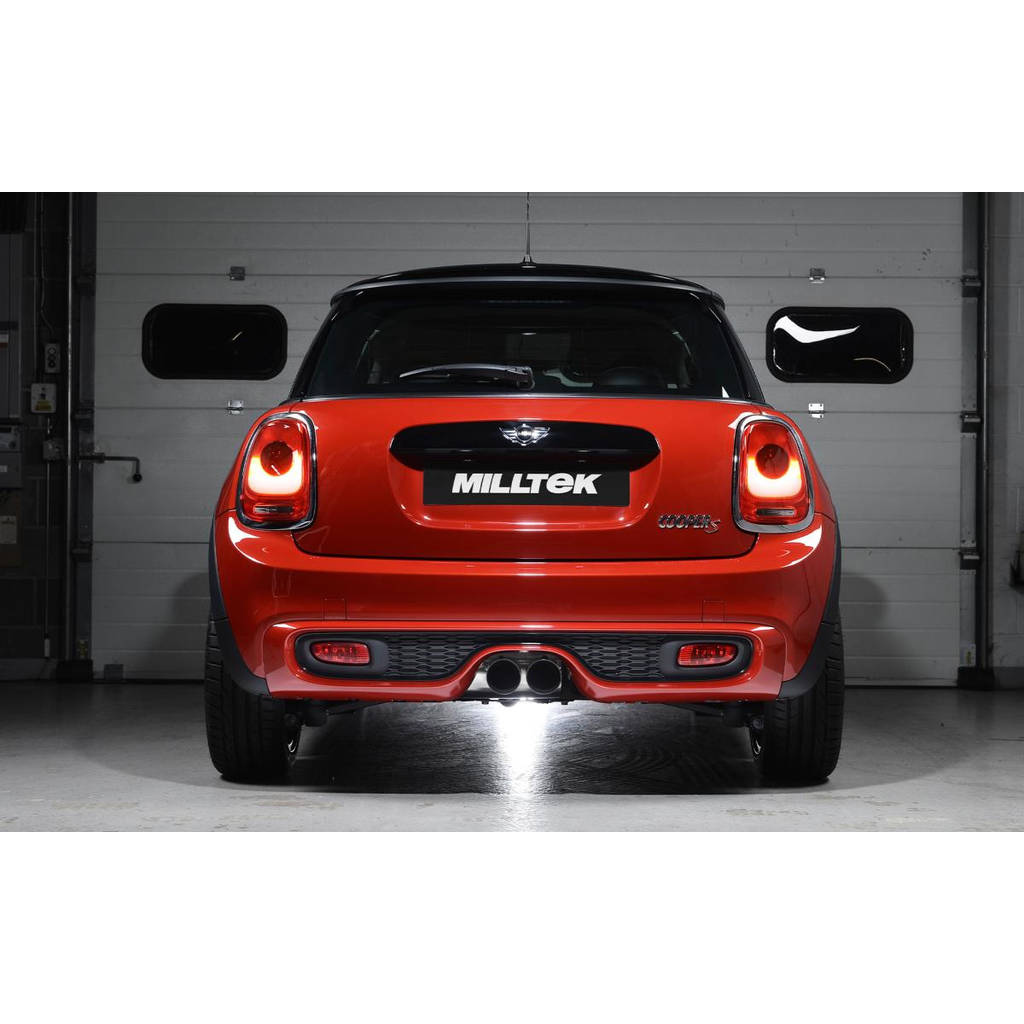MILLTEK SSXM406 кат-Бек Twin 90mm GT90 для NEW MINI Mk3 (F56) MINI COOPER S 2.0 Turbo Photo-1 