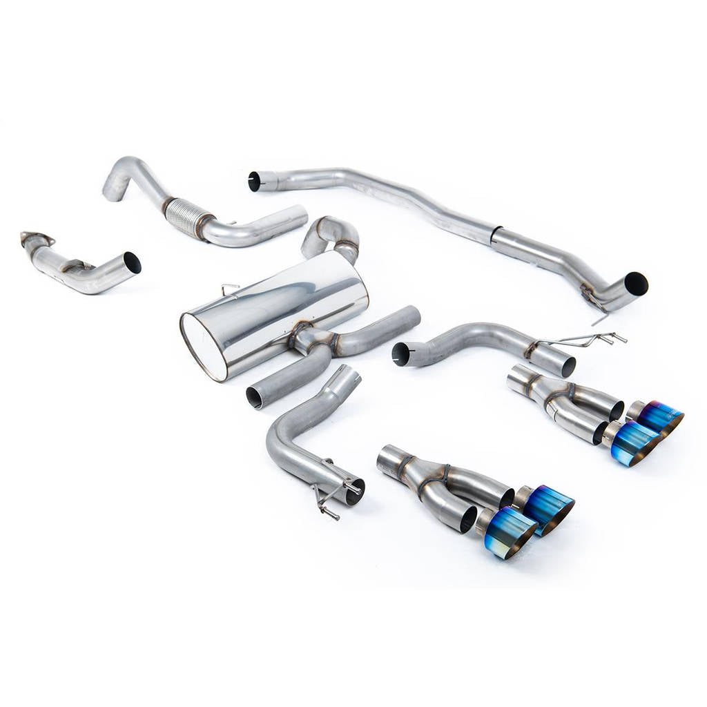 MILLTEK SSXHO232 Кат-бек 100mm GT100 для HONDA Civic Type R FK2 Turbocharged 2.0 litre i-VTEC (RHD Photo-0 