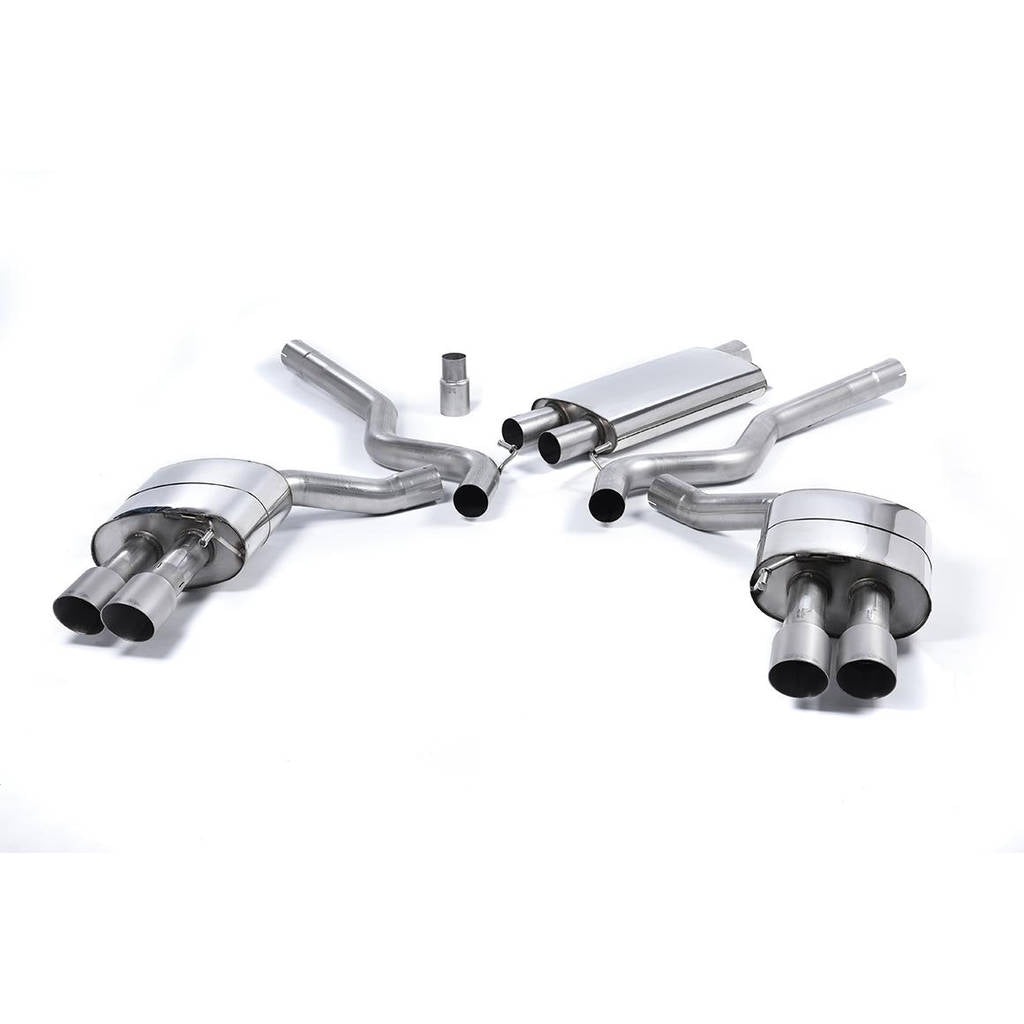 MILLTEK SSXFD180 Кат-бек Quad 90mm GT90 для FORD Mustang 2.3 EcoBoost (Fastback) Photo-0 