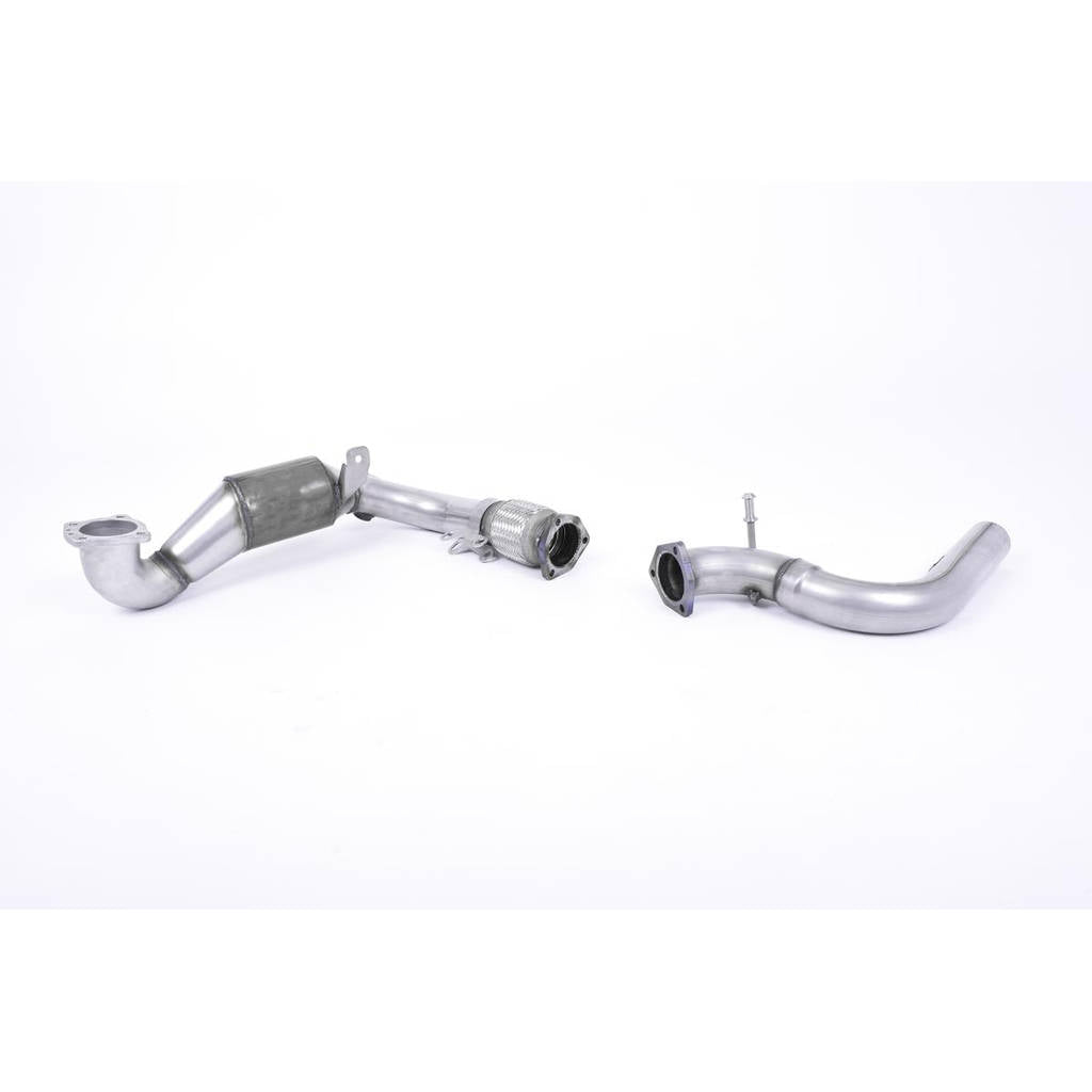 MILLTEK SSXFD237 Cast Downpipe with Race Cat для FORD Fiesta Mk8 1.0 t EcoBoost ST-Line 3 & 5 Door Photo-0 
