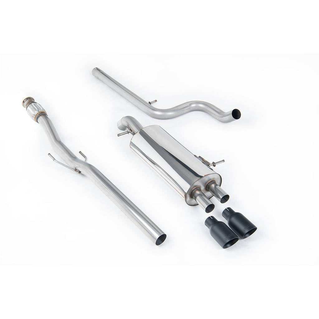 MILLTEK SSXCN104 Кат-бек Twin 80mm GT80 для CITROEN DS3 1.6 THP 16v DSport Photo-0 
