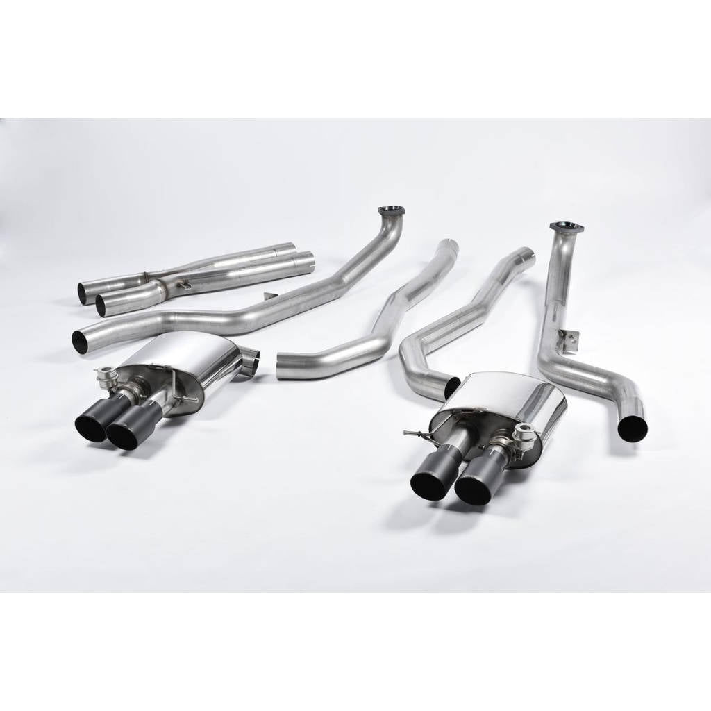 MILLTEK SSXBM1017 Кат-бек Quad 90mm GT90 ECA для BMW 5 Series M5 Saloon M TwinPower Turbo V8 (F10) Photo-0 