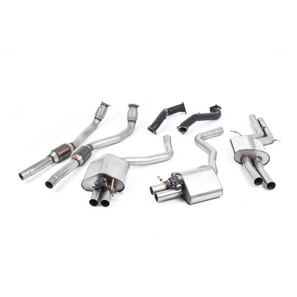 MILLTEK SSXAU596 Full System для AUDI RS6 C7 4.0 TFSI biturbo quattro Photo-0 