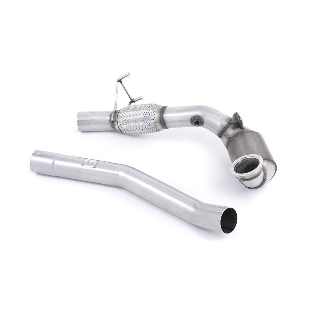 MILLTEK SSXAU495 Large Bore Downpipe and Hi-Flow Sports Cat для AUDI S1 2.0 TFSI quattro Photo-0 