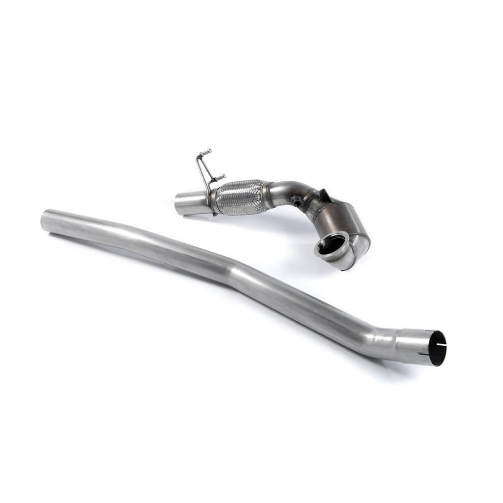 MILLTEK SSXAU423 Large Bore Downpipe and Hi-Flow Sports Cat ECA для AUDI S3 2.0 TFSI quattro 3-Door Photo-0 