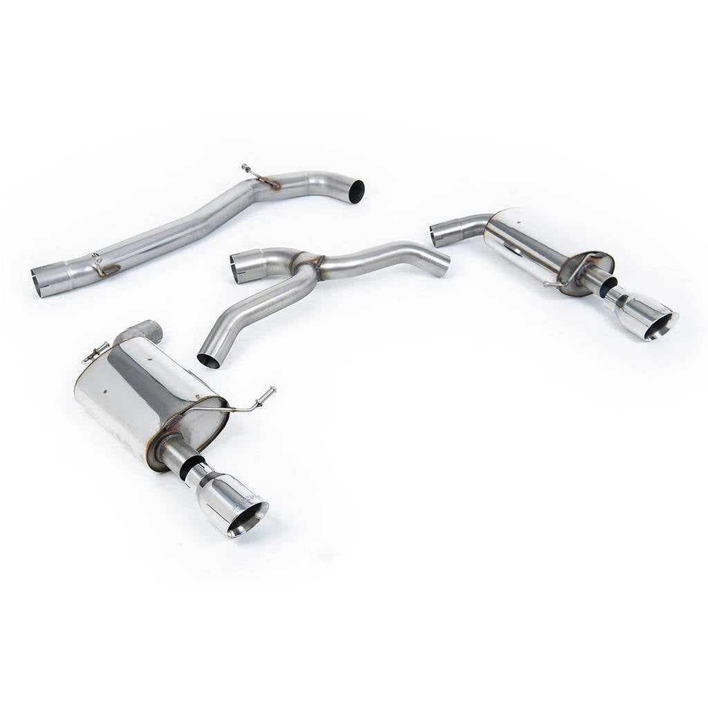 MILLTEK SSXVW438 Кат-бек Dual GT100 для VW Golf Mk7 2.0 TFSI Photo-0 