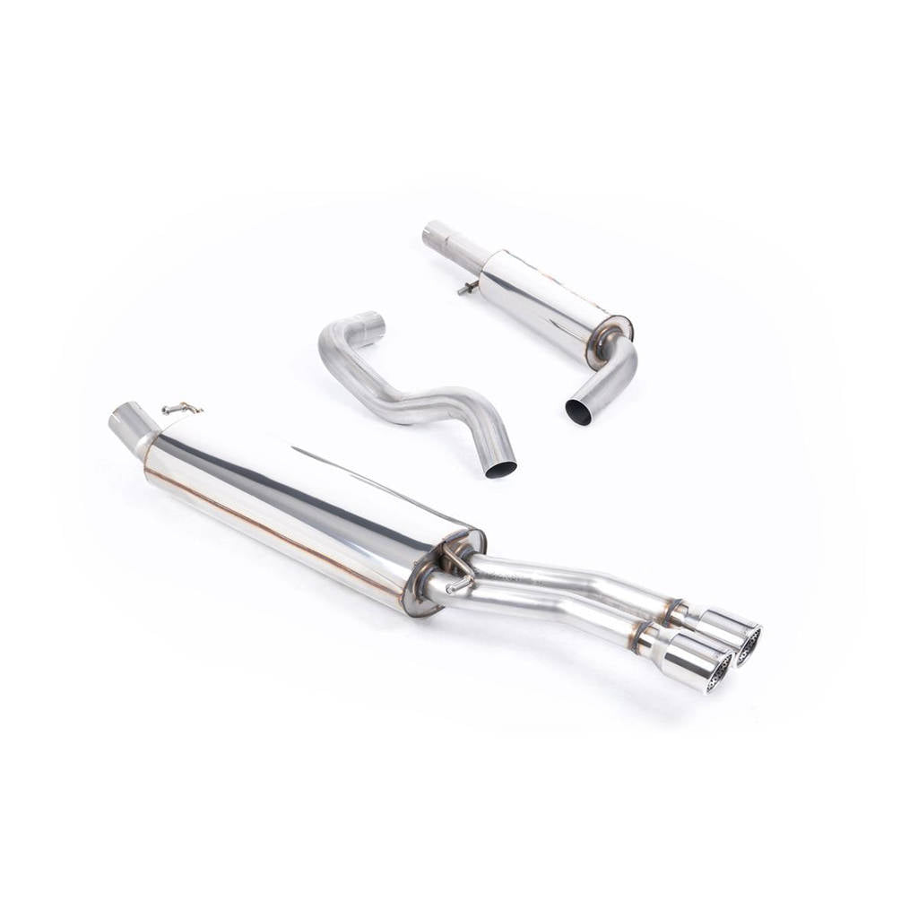 MILLTEK SSXVW032 Кат-Бек Twin 76.2 mm Jet для VW Bora 1.8 T 2wd Photo-0 