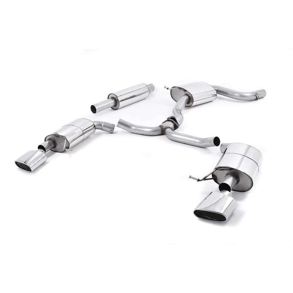 MILLTEK SSXSE168 Кат-бек 152x76mm Oval ECA для SEAT Leon ST Cupra 280 & 290 2.0 TSI Photo-0 