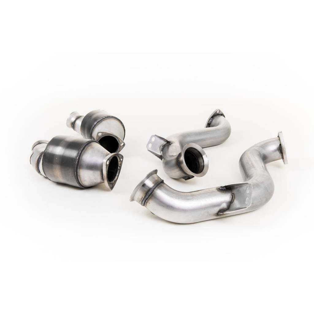 MILLTEK SSXMZ118 Hi-Flow Sports Cat and Downpipe для MERCEDES-Benz C-Class C63 & C63 S (W205) Saloon 4.0 Photo-0 
