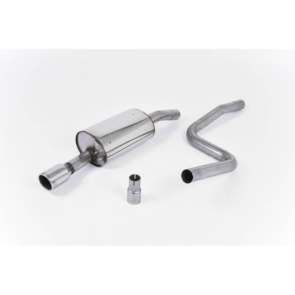 MILLTEK SSXFD013 Кат-бек Single 90mm Jet для FORD Fiesta Mk6 Zetec-s 1.6 16v Photo-0 