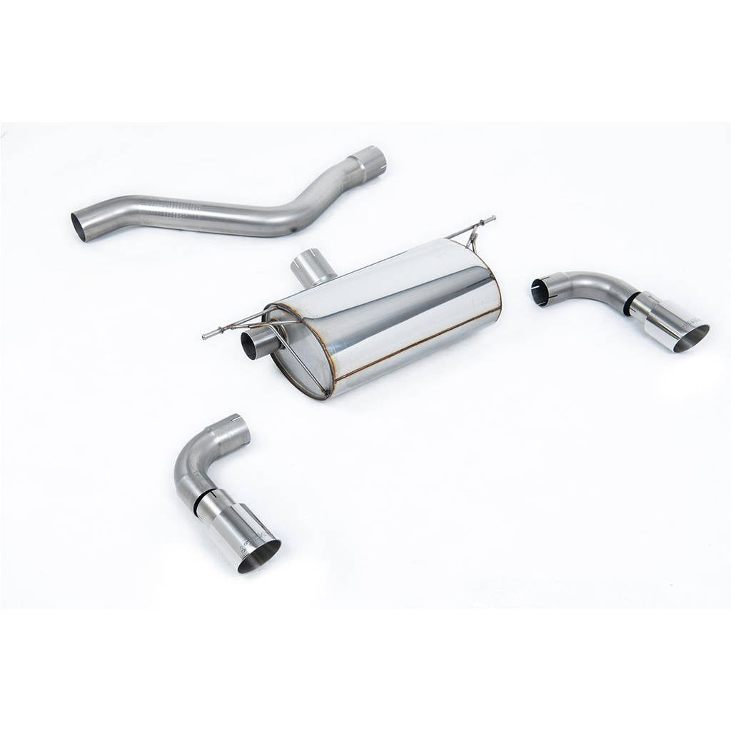 MILLTEK SSXBM959 Rear Silencer (s) Twin 90mm GT90 для BMW 1 Series M 135i 3 & 5 Door (F21 & F20) Photo-0 
