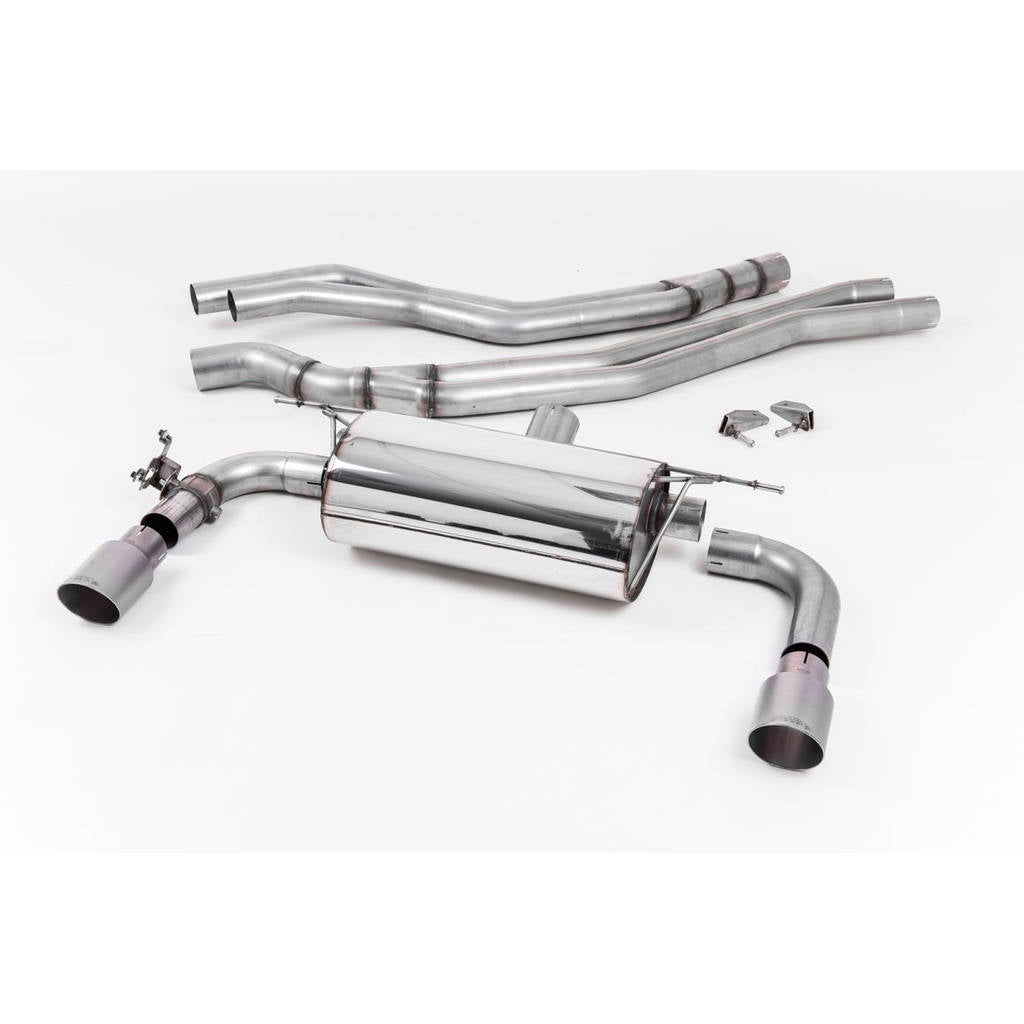 MILLTEK SSXBM1058 кат-бек Twin 90mm GT90 для BMW 2 Series M240i Coupe (F22 LCI) Photo-0 