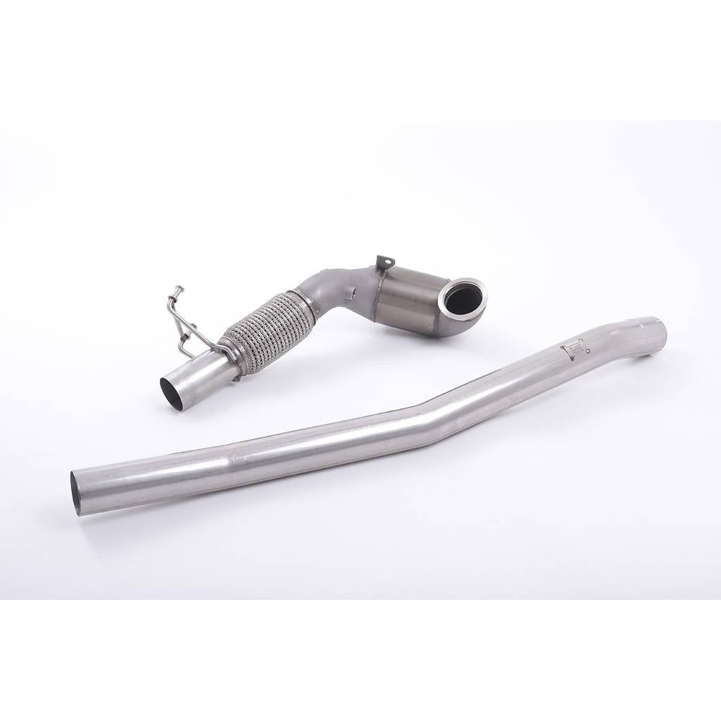 MILLTEK SSXAU583 Large Bore Downpipe and Hi-Flow Sports Cat для AUDI TT Mk3 TTS 2.0 TFSI Quattro Photo-0 