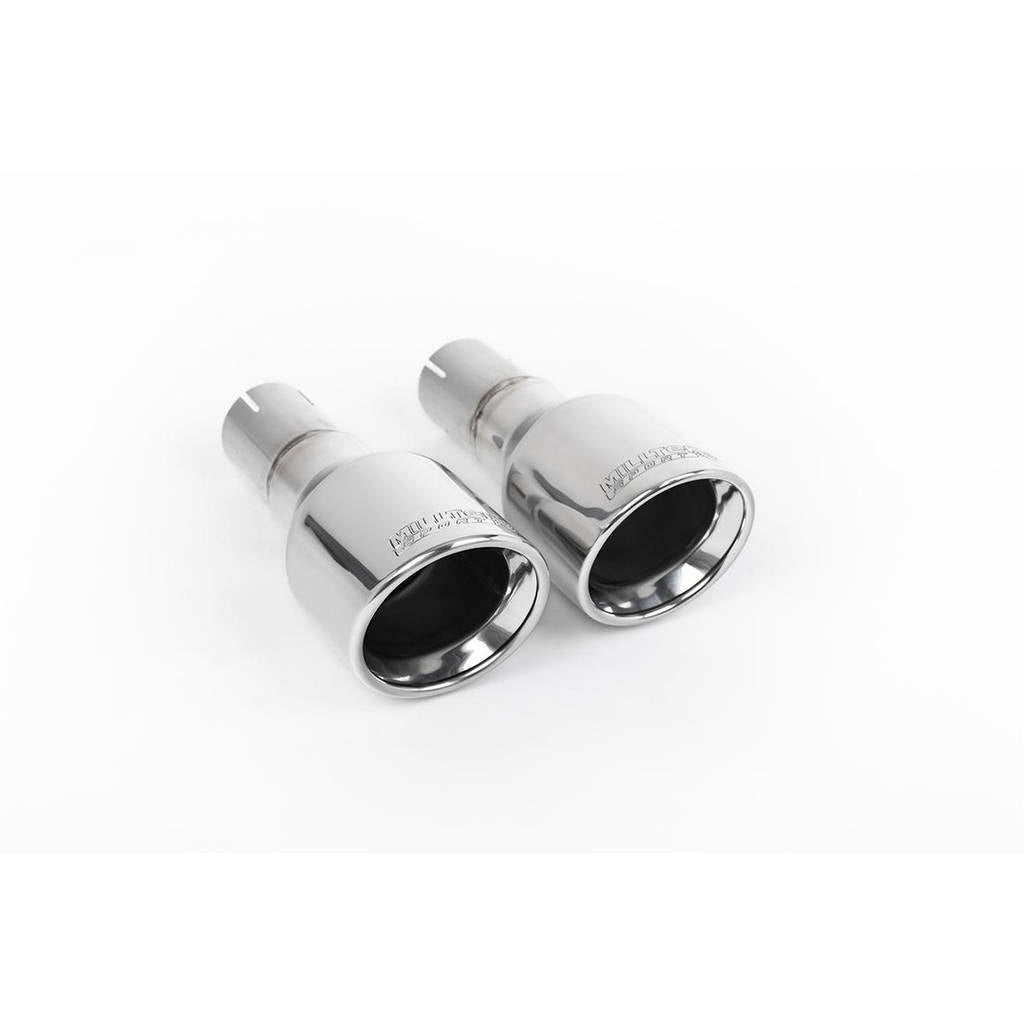 MILLTEK SSXAU049 Кат-бек Dual 100mm Jet для AUDI A4 2.0 TFSI B7 quattro and DTM Photo-1 
