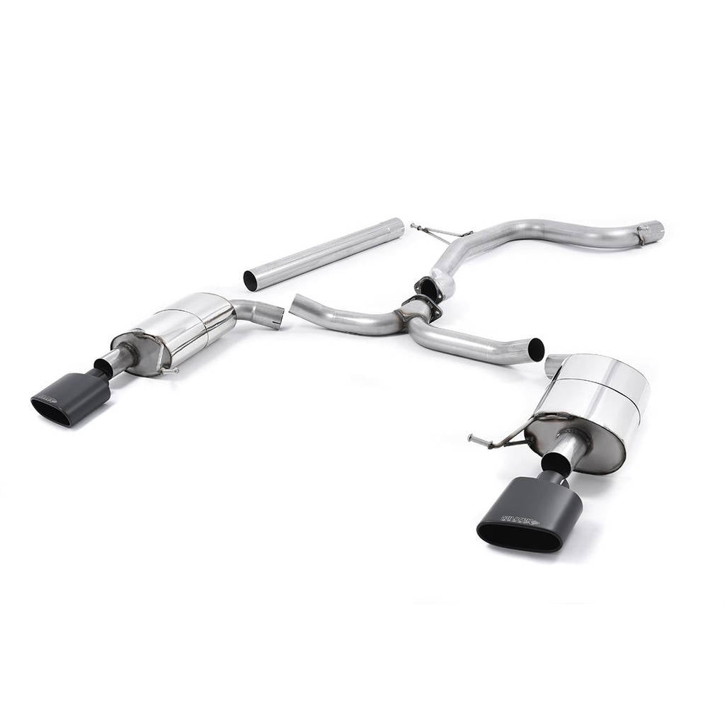 MILLTEK SSXSE173 Кат-бек 152x76mm Oval для SEAT Leon ST Cupra 280 & 290 2.0 TSI Photo-0 