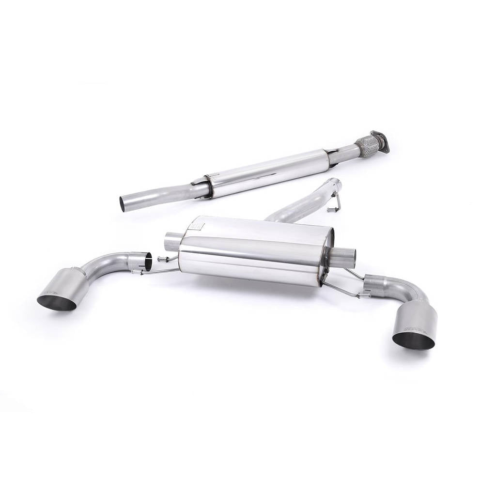 MILLTEK SSXSB037 Secondary Кат-бек Dual GT115 ECA для SCION FR-S 2.0 L Photo-0 