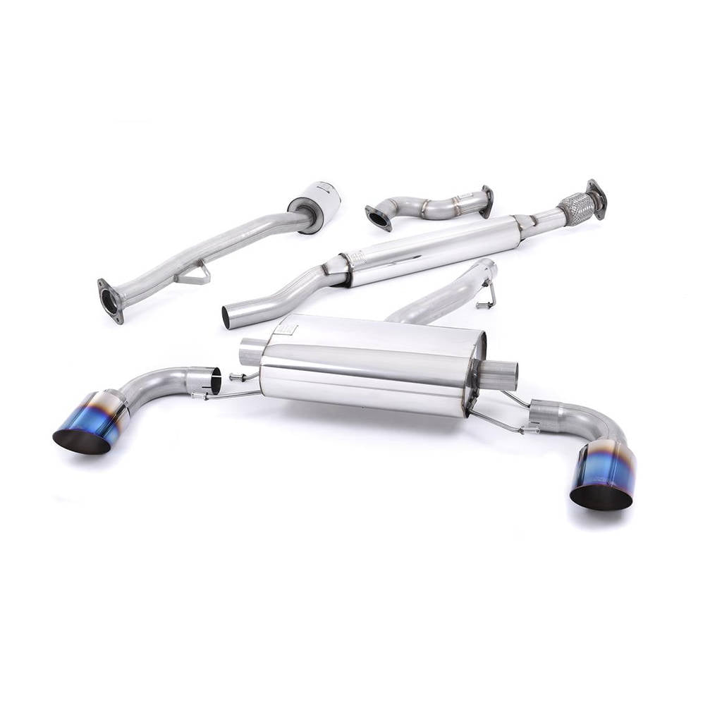 MILLTEK SSXSB040 Primary Кат-бек Dual GT115 для SCION FR-S 2.0 L Photo-0 