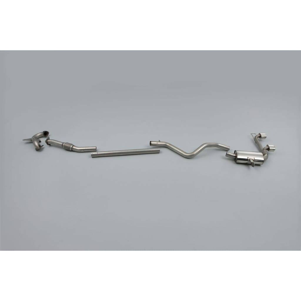 MILLTEK SSXRN404 Turbo-back excluding Hi-Flow Sports Cat Dual GT80-LITE для RENAULT Mégane RENAULT sp Photo-0 