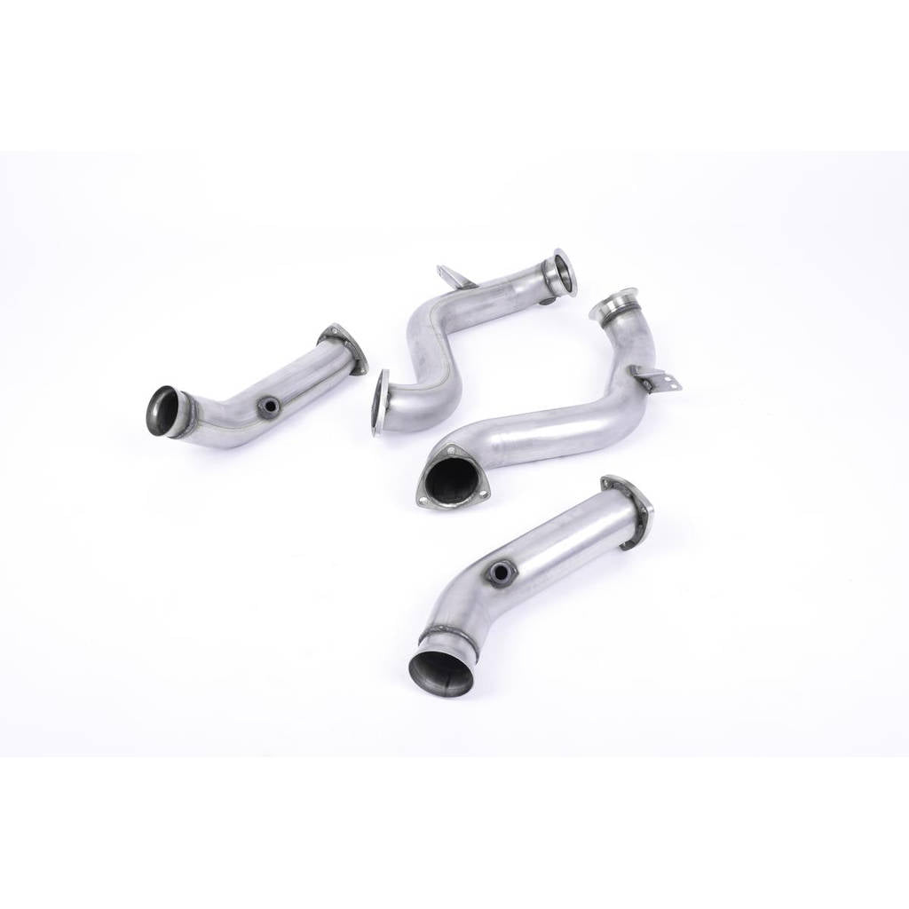 MILLTEK SSXMZ119 Large-bore Downpipes and Cat Bypass Pipes для MERCEDES-Benz C-Class C63 & C63 S (W205) s Photo-0 