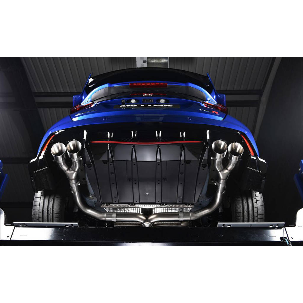 MILLTEK SSXHO225 Кат-Бек Quad 100mm GT100 для HONDA Civic Type R FK2 Turbocharged 2.0 litre i-VTEC Photo-3 