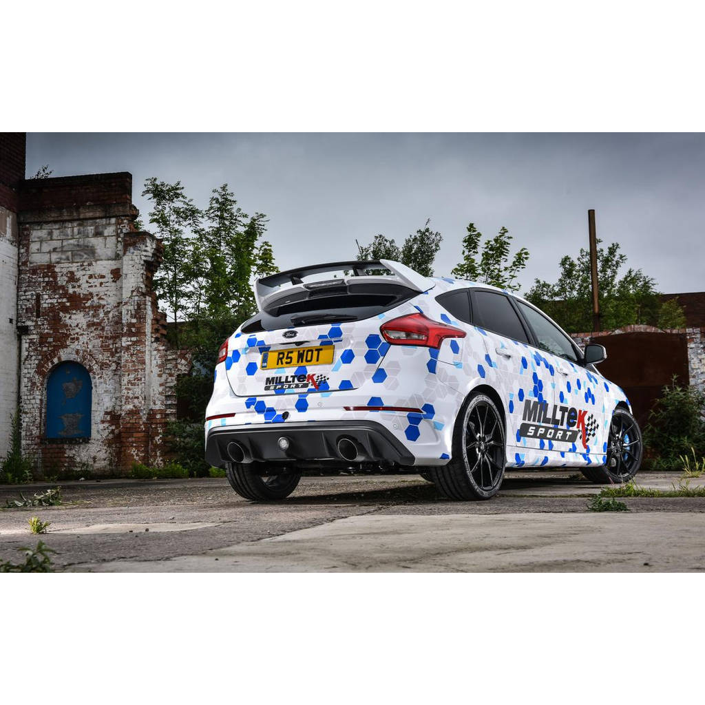 MILLTEK SSXFD190 Кат-бек Dual GT115 ECA для FORD Focus Mk3 RS 2.3 L EcoBoost 4WD 5-Door Hatchback Photo-1 