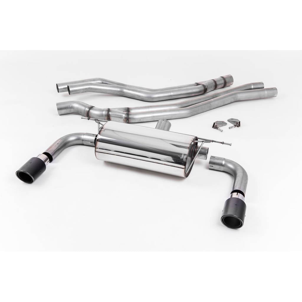 MILLTEK SSXBM1054 Кат-бек 90mm Carbon Jet для BMW 2 Series M240i Coupe (F22 LCI) Photo-0 